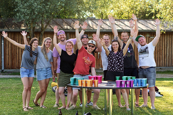 Beer Pong Becher Aluminium
